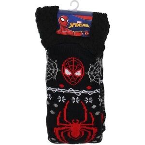 Hyp Marvel Comics Spider-Man Men's Slipper Socks Size 10-13 NWT